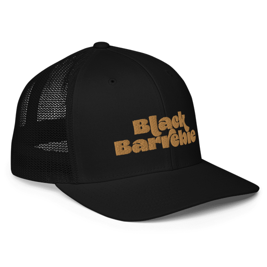 Black Barrebie Trucker Hat