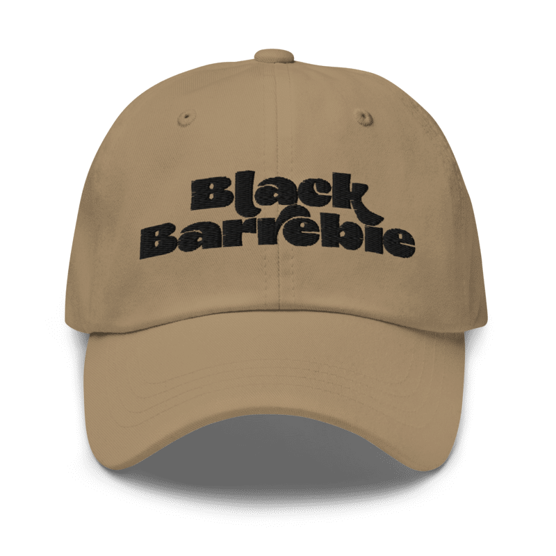 Black Barrebie Baseball Cap