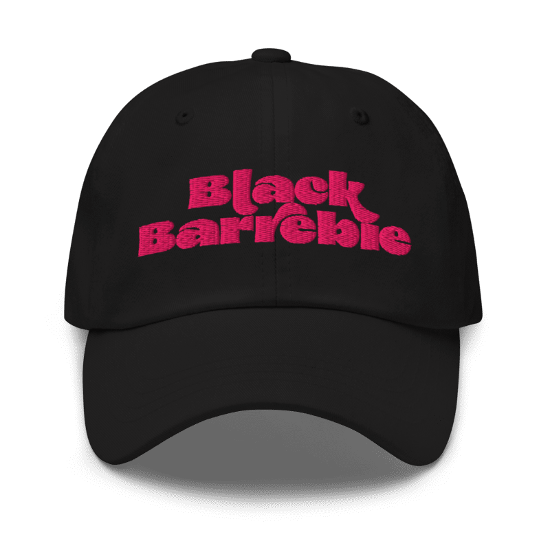 Black Barrebie Baseball Cap