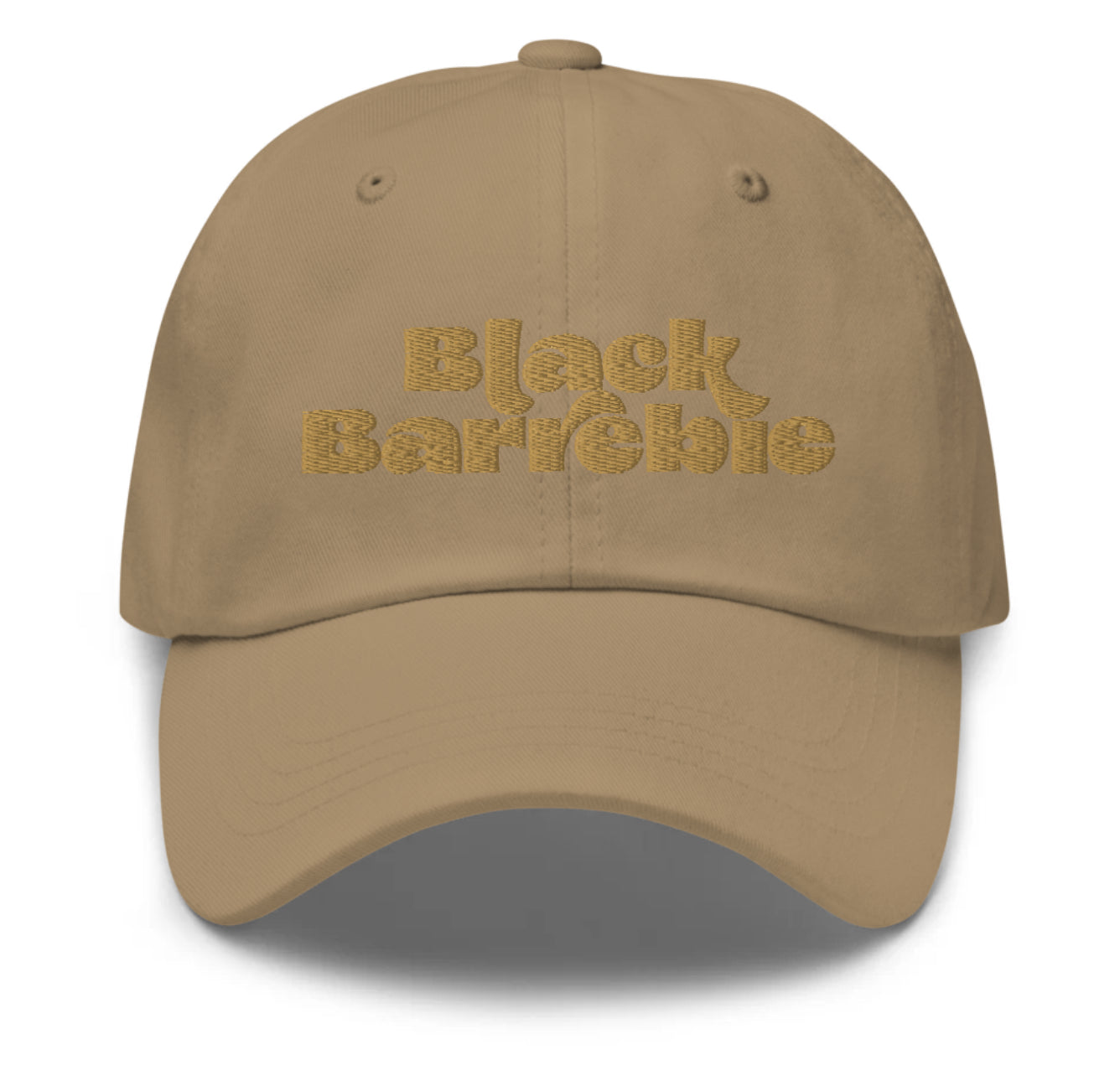 Black Barrebie Baseball Cap